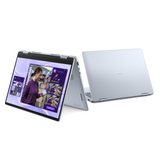 Dell 14 Plus DB04250 2-in-1 Laptop Intel Core Ultra 7 256V Processor 16GB RAM 1TB SSD Intel Arc Graphics 14" inch FHD x360 Touch Screen English Backlit Keyboard Win11 Home Ice Blue 