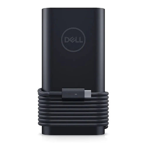 Dell New Genuine 65W USB-C Power Adapter Charger Latitude 2-in-1 Rugged Extreme Tablet Compatible Black