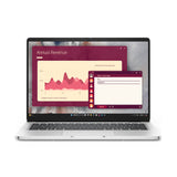 Dell PRO 14 PC14250 Intel Core Ultra 5 235U vPro 8GB RAM 512GB SSD 14" FHD English Arabic K/B Dos Platinum silver