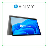 HP Envy x360 Convertible 2-in-1 15-EW1058, Intel Core i5-1335U, 8GB RAM, 512GB SSD, Intel Iris Xe Graphics, 15.6" FHD Touchscreen IPS Display, Backlit keyboard, Windows 11, Mineral Silver