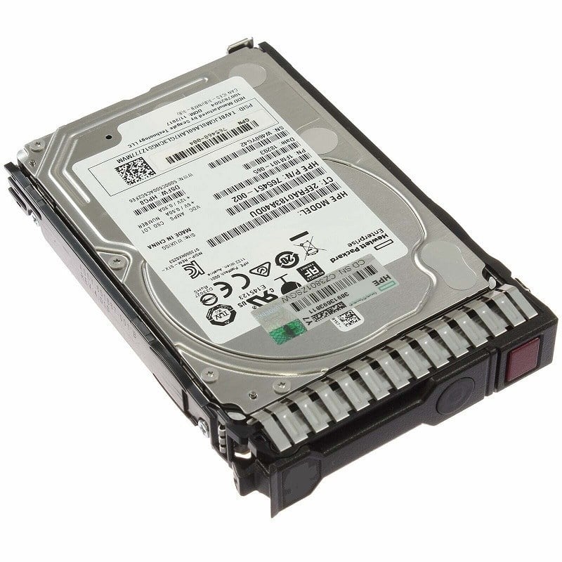 HPE  300GB SAS 10K SFF SC DS HDD Black 872475-B21