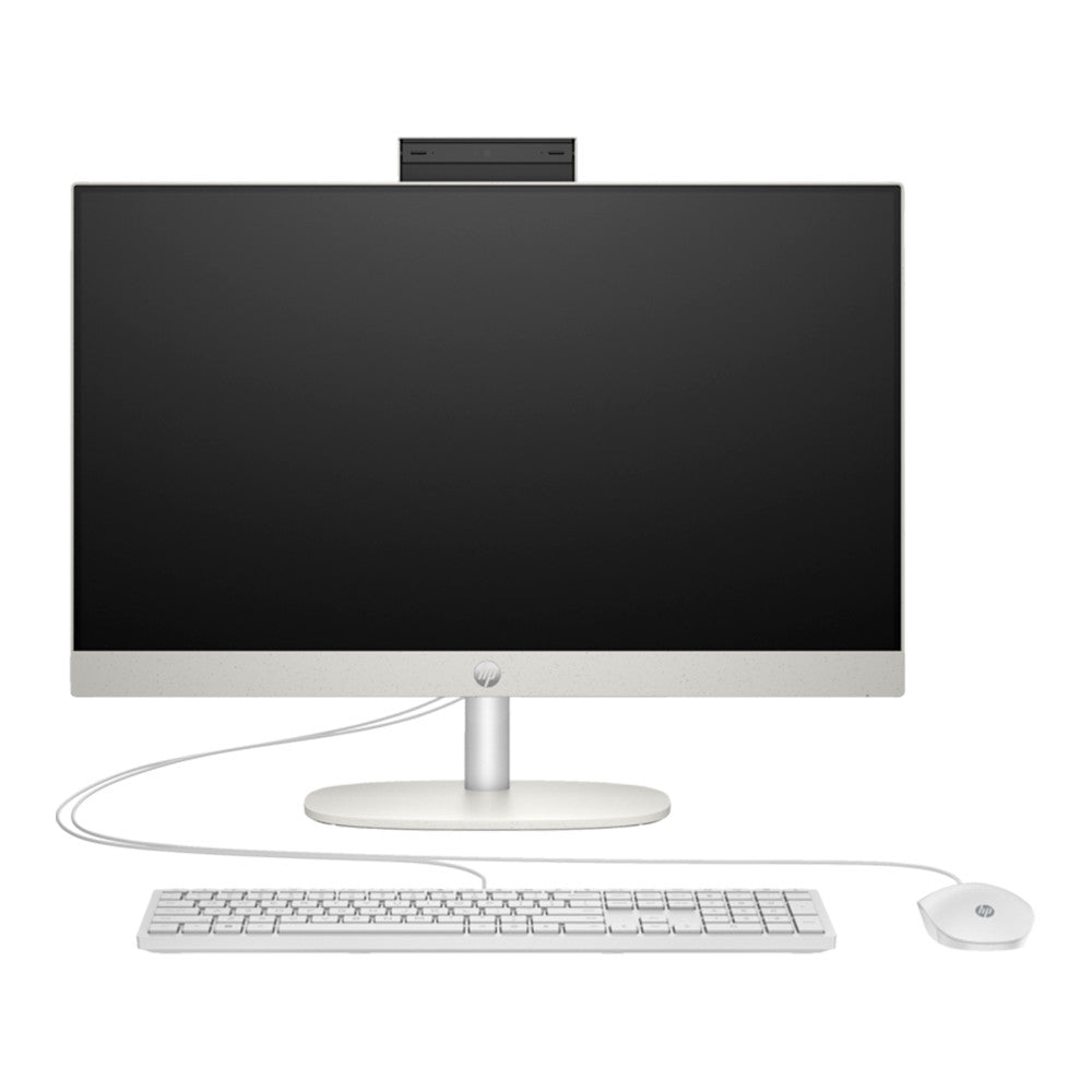 HP All-in-One 24-cr0002L, Intel Core I7-1355U, 16GB Ram, 512GB SSD, 23.8 Full HD Touch-Screen, Windows 11, Shell White - Samazon
