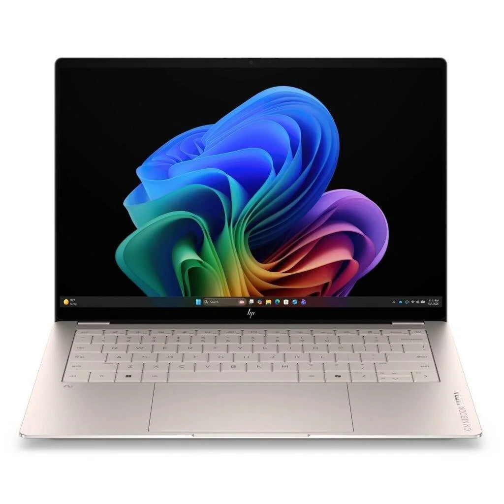 
HP OmniBook Ultra Laptop Next Gen AI 14t-kd000 Intel Ultra 7 356H, 32GB, 1TB SSD, 14 Inch 3K  OLED Multitouch, Backlit KB, Win 11, Silk Sand
