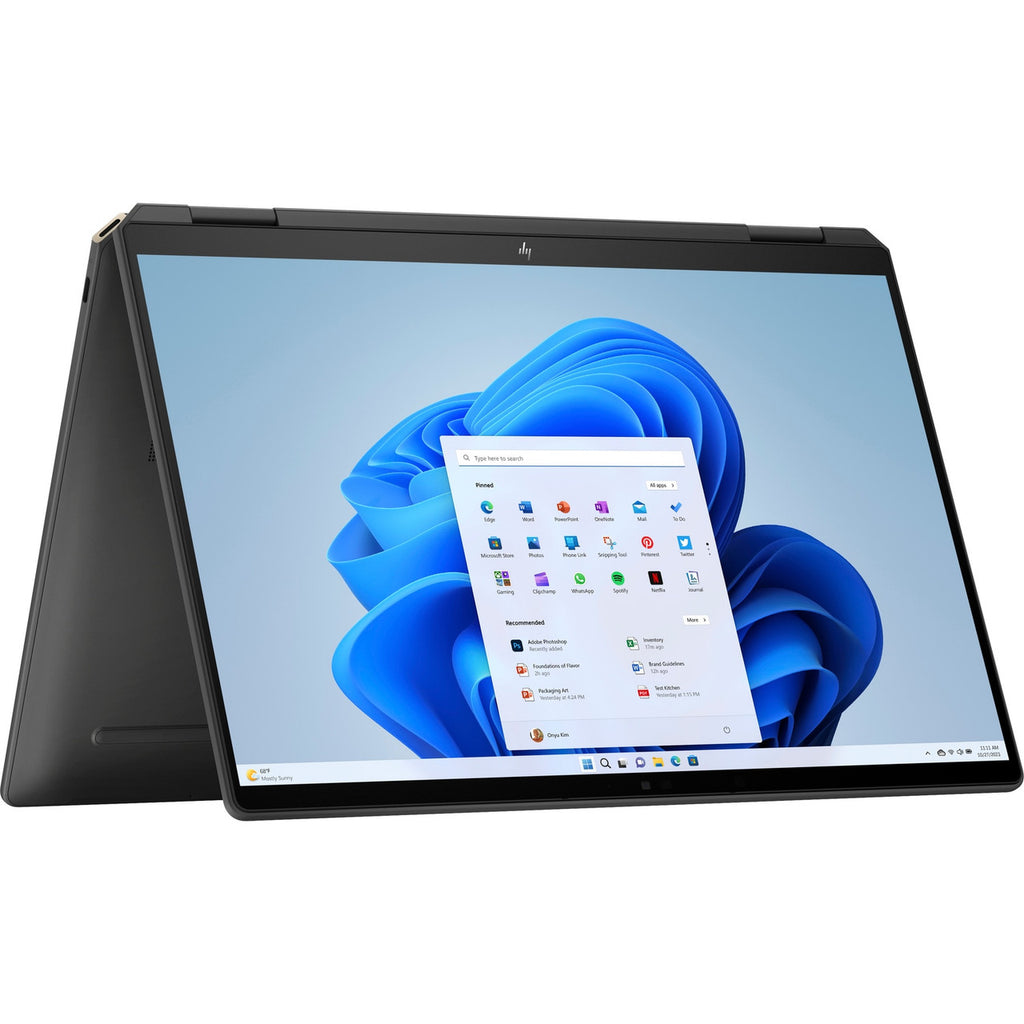 HP Spectre x360 14t-EU000, Core Ultra 7 155H, 32GB , 2TB SSD, 14" Inch OLED QHD+ Touch, Window 11 Home, OLED 2.8K (2880x1800), Pen, NIGHTFALL BLACK, English keyboard