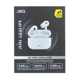 JBQ Earbuds Pro2 Wireless Earbuds With ANC Noise Cancellation White