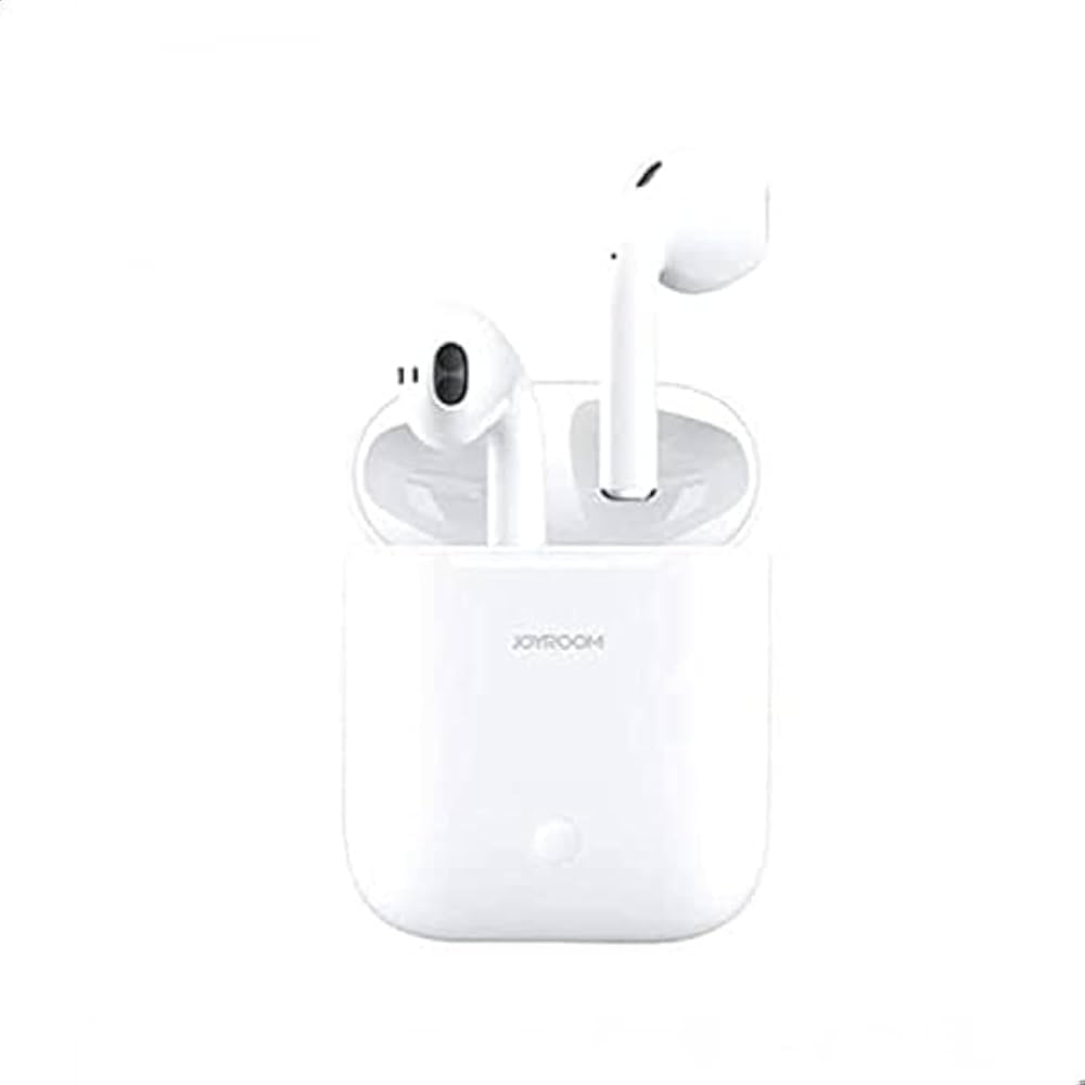 JOYROOM JR-T03S Bluetooth 5.2 TWS Semi In-Ear Earphones Wireless Earbuds Protective Cover Standard Version White