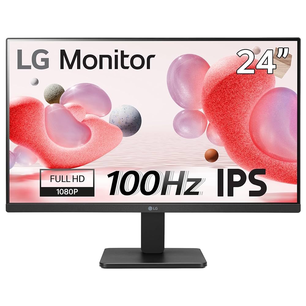 LG 24U421A-B.AMAQ FHD Curved Monitor with USB-C Port 23.8 Inch Size Black
