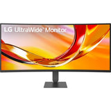 LG 34U640B-B 34-inch UltraWide WQHD 144Hz FreeSync Premium Curved Monitor  Adjustable Stand