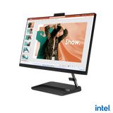 Lenovo IdeaCentre AIO 3 24IAP7 Desktop 24" FHD IPS Display Intel Core i7-13620H 8GB RAM 512GB SSD Intel Iris Xe Graphics Win 11 Pro Black