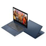 Lenovo IdeaPad 3 Laptop 14.0" FHD Display Intel Core i3-1005G1 4GB RAM 128GB SSD 1TB HDD Win10 Abyss Blue