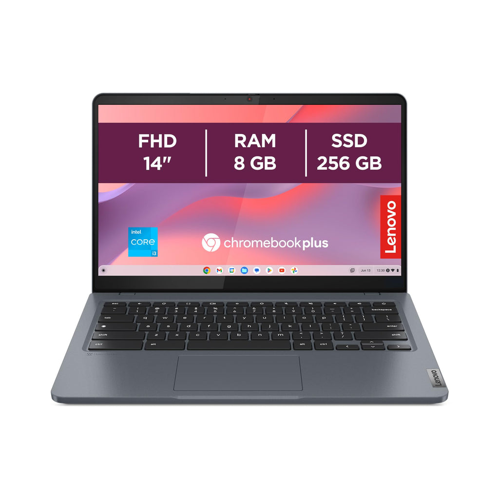 Lenovo IdeaPad Slim 3 Chrome 14IAN8 14"FHD Notebook Intel i3-N305 8GB RAM 256GB SSD Chrome OS Storm Gray