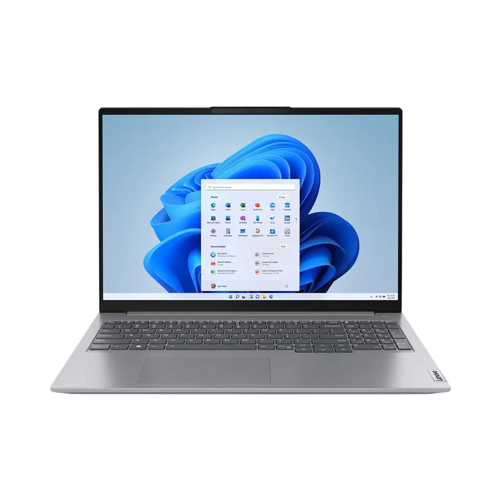 Lenovo ThinkBook 16 G6 ABP Laptop 16" WUXGA Display AMD Ryzen 7 7730U 16GB RAM 512GB SSD AMD Radeon Graphics Backlit Eng/Arabic K/B WIN 11Pro Arctic Grey