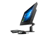 All-in-one computer with keyboard and mouse on a white background