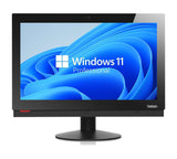 Monitor displaying Windows 11 Professional on a white background
