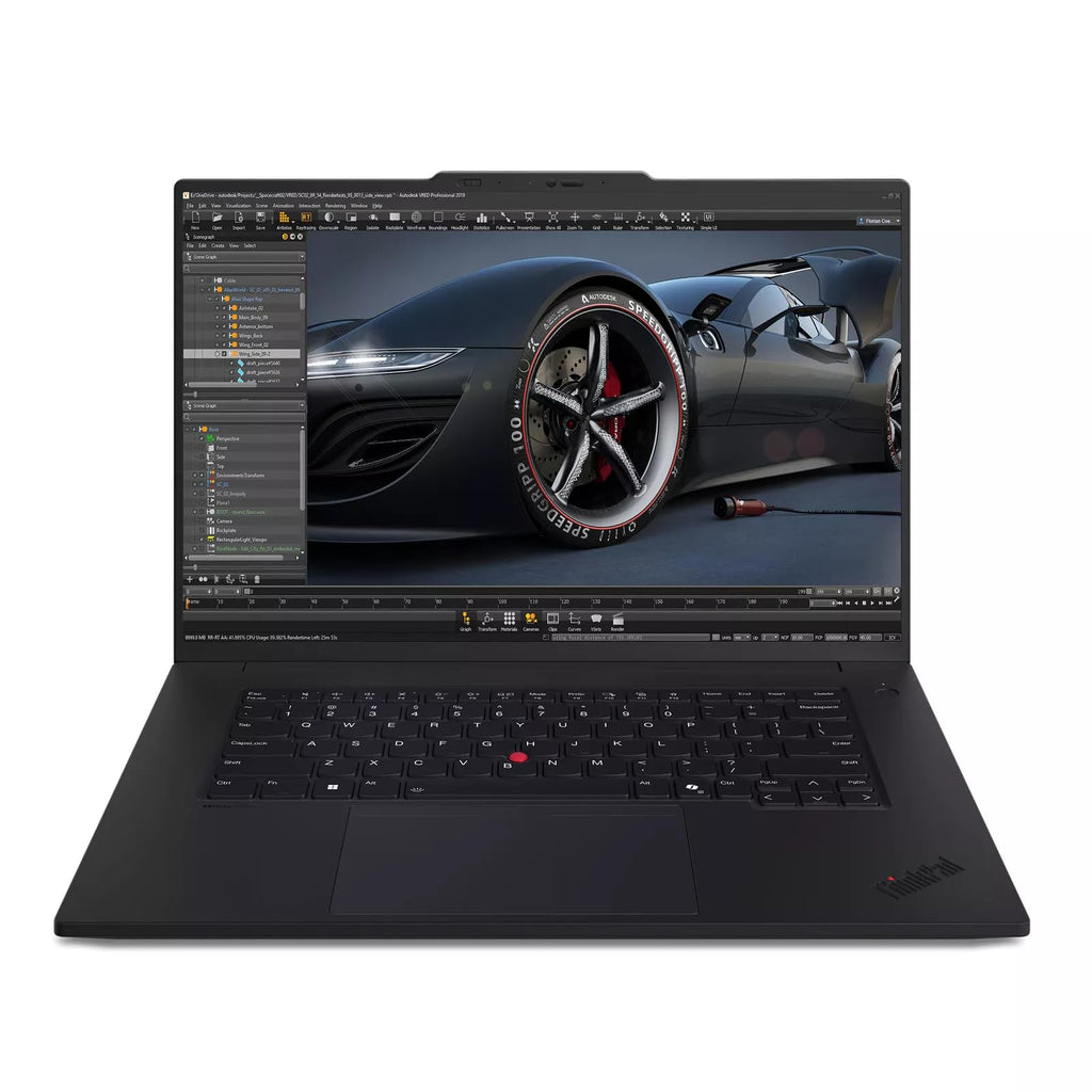 Lenovo ThinkPad P1 Gen 7 16" Intel Core Ultra 7 165H vPro Processor 64GB RAM 1TB SSD  NVIDIA RTX 2000 8GB Graphics Win 11 Pro