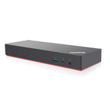 Lenovo ThinkPad Thunderbolt 3 Dock Gen 2 135W Dual UHD 4K Display Capability 2 HDMI 2 DP USB-C USB 3.1 Black