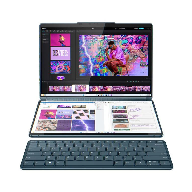 Lenovo Yoga Book 9 2in1 Laptop DUAL 13.3" 2.8K OLED Touch Display Intel Ultra 7 155U 16GB RAM 1TB SSD Integrated Intel Graphics Eng KY Pen Win11 Home 