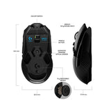 Logitech G903 Wireless Gaming Mouse With Powerplay Charging Black