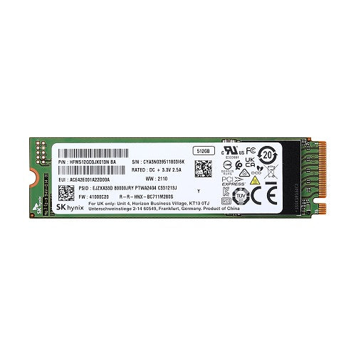SK Hynix BC711 512GB PCIe NVMe M.2 2280 (HFM512GD3JX013N) Internal