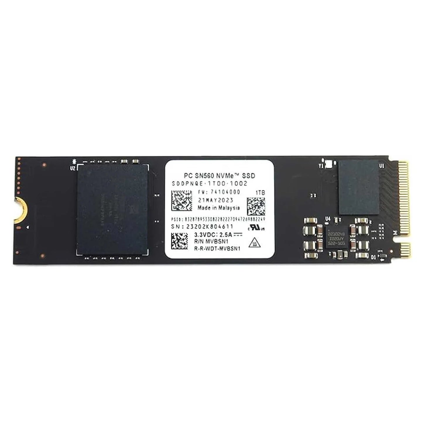 1TB SN560 WD BLACK M.2 NVMe SSD GEN4 5000MB/s Game Drive for