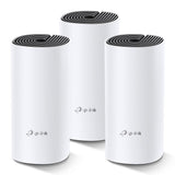TP - Link Deco M4 AC1200 Whole Home Mesh Wi-Fi System 3 Pack White