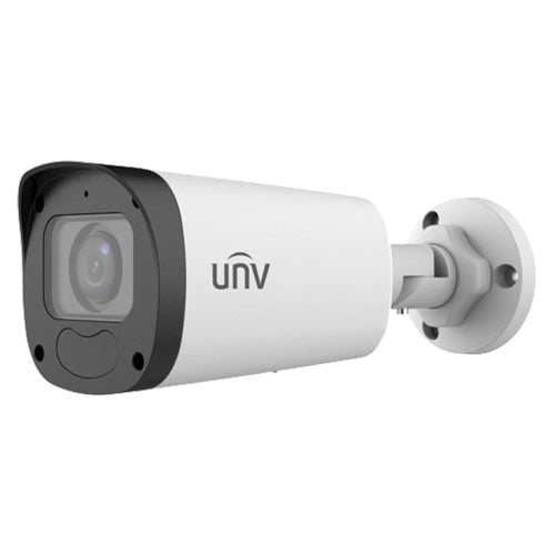 UNV IPC2125LB-SF28-A 5MP Fixed IR Mini Bullet Network Camera Ultra 265 H.265, IP67 Poe White