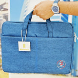 Brandtech 15.6-Inch Professional Laptop Bag – Waterproof Business Briefcase & Slim Messenger Sleeve with Hidden Handle | Shockproof Shoulder Bag for Men & Women