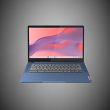 Lenovo IdeaPad Slim 3 Chromebook 14M868 14" Full HD Laptop MediaTek 4GB RAM 128GB eMMC, Chrome OS Abyss Blue