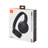 JBL Tune 520BT Wireless On-Ear Headphones Pure Bass Sound 57H Battery with Speed Charge  Lightweight and Foldable|Black