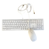 HP 125 Wired Keyboard USB M52961-L31 in White |TPA-L001K