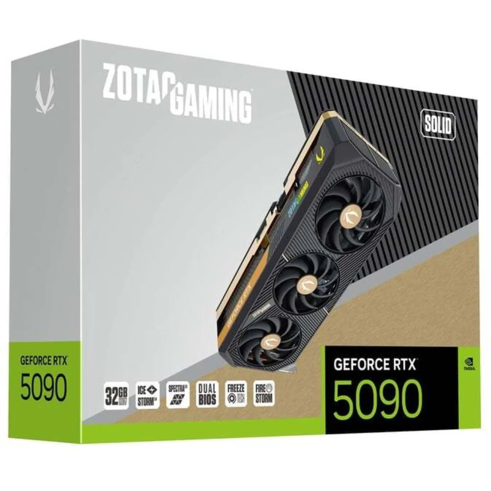GAMING GeForce RTX 5090 SOLID OC 新品未開封 ZOTAC GAMING GeForce RTX 5090 SOLID OC White Edition
