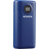 Adata P10000QCD Power Bank | Fast Charging Qualcomm QC 3.0 ,10,000mah Capacity |Blue