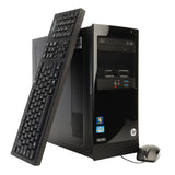 HP Elite 7300 Micro tower PC - Core i5, Win 7 Pro Black