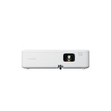 Epson Epiq Vision Flex CO-W01 Portable Projector 3-Chip 3LCD Widescreen 3,000 Lumens 5W Speaker 300-Inch Home Entertainment and WorK Streaming Ready |White