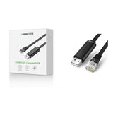 Ugreen USB Type-C to RJ45 Ethernet Cable 1.5m Black