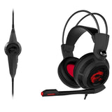 DS502 Over-Ear Wired Gaming Headphones With Mic For PS4/PS5/XOne/XSeries/NSwitch/PC