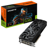 GIGABYTE GeForce RTX 5080 WINDFORCE OC SFF Graphics Card 16GB GDDR7 256-Bit Memory 2670 MHz Core Clock 30 Gbps Memory Black