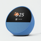 Alexa Echo Spot is a smart device with a vibrant Sonido and Alexa with a beautiful screen Color |Blue