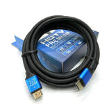 HD 2.0V 15-Meter 4K HDMI Cable, HDMI to HDMI for Display Devices, Black/Blue