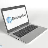 HP EliteBook 840 G3 Laptop Core i5 6th Gen , 8GB Ram , 256GB SSD Windows 10 14 inch Display Silver Color - Samazon