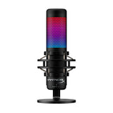 HyperX QuadCast S – RGB USB Condenser Microphone, For PC/PS5/PS4 and Mac Stunning RGB Microphone for Streamers and Content Creators Black