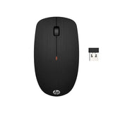 HP Wireless Mouse X200 with Low battery indicator light, Black (6VY95AA)