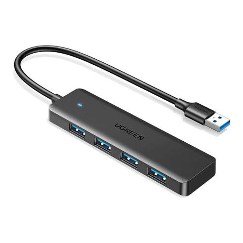 GREEN CM219-50985B 4-Port USB 3.0 Hub with Micro USB Power Supply Black