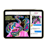 Apple iPad 11-inch A16 Liquid Retina Display, 128GB, Wi-Fi 6, 12MP Front/12MP Back Camera, Touch ID, Blue