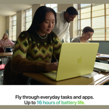 Apple MacBook Neo A18 Pro, 13inch 6-core CPU, 5-core GPU, 16-core Neural Engine Processor | 8GB RAM | 512GB SSD| English Keyboard | Citrus