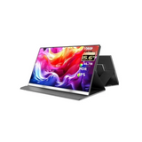 V2COM P4 Portable Monitor, 16" IPS Display, FHD Resolution, 60Hz Refresh Rate, Color Display, Black | P4