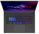 ASUS ROG STRIX G16 GAMING, Intel Core™ i9-14900HX, 16GB RAM, 1TB SSD, NVIDIA® RTX 4060 8GB Graphics, 16" WQXGA 240Hz, Backlit Keyboard Per-Key RGB, Gray, Windows11