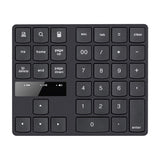 Eacam Numeric Keyboard, 2.4G Wireless Numeric Keyboard Portable 35 Keys Black