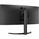 LG 34WR55QK Curved Monitor, 34" VA Display, WQHD Resolution, 100Hz Refresh Rate, 5msColor Display,, USB Type-C with 65W Power Delivery, Black | 34WR55QK-B