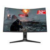 Redragon Curved Gaming Monitor, 32" VA Display, QHD Resolution, 170Hz Refresh Rate, 1ms (MRPR) Color Display Black|GM32H2QVA